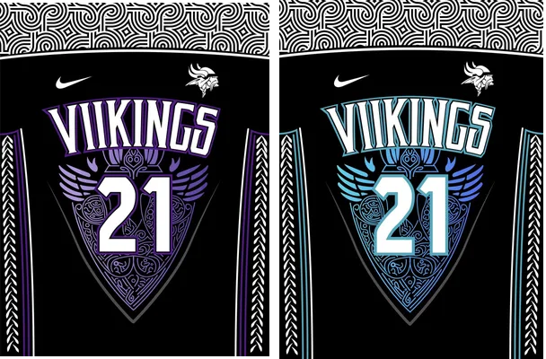 design vikings purple