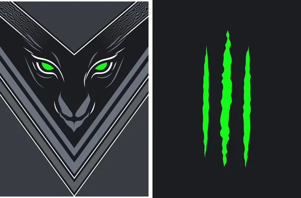 design wolf sports geometric
