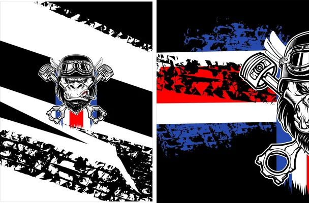 designs motocross grunge concept