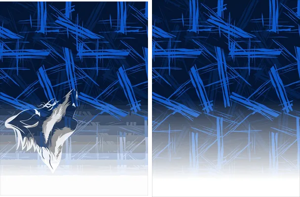 designs wolf degrades concept