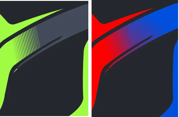 desing racing and cross concept