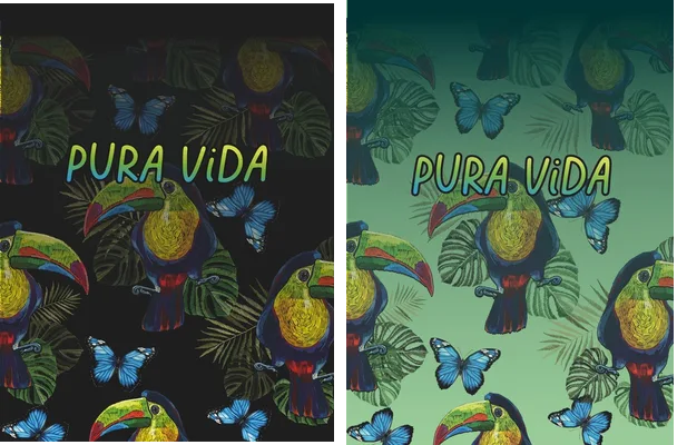 desing tropical concept