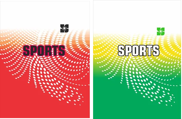 desings pattern sports pointillizer