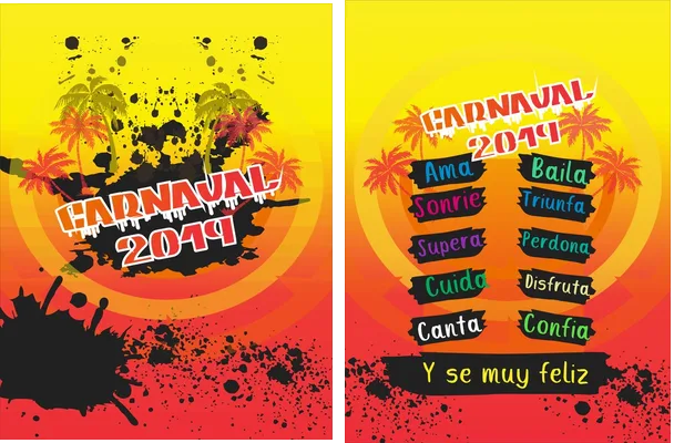 diseno camiseta carnaval 2019