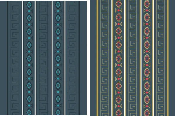 diseno etnico vector