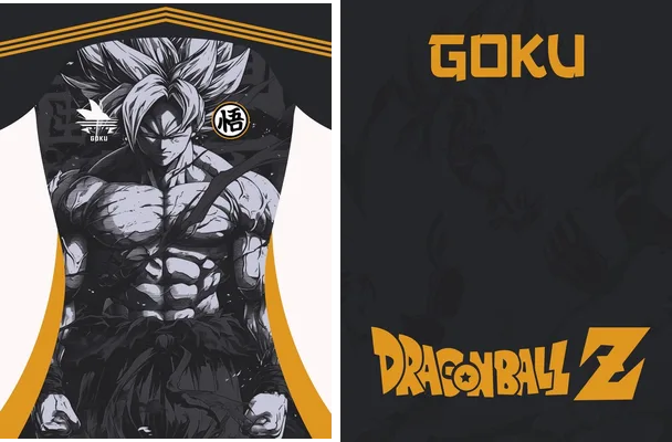 dragon ball z goku design