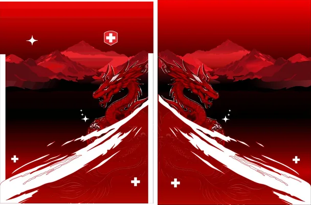 dragon rojo