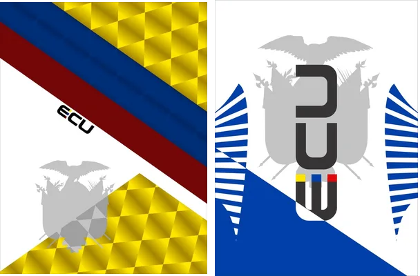 ecuador geometrics degrades desings