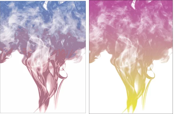 efecto humo colors