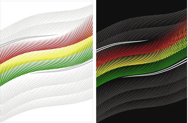 efecto lines vector 2023