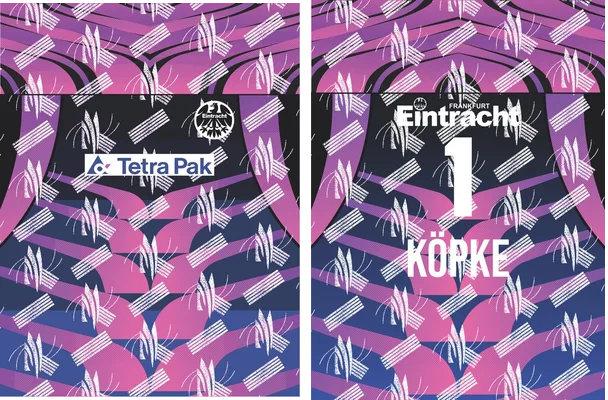 eintracht frankfurt retro 1995 1996