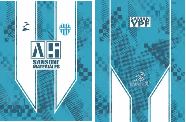 el club de salta design jersey vector free download