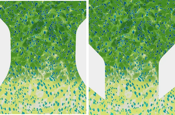 estanque subacuatico verde