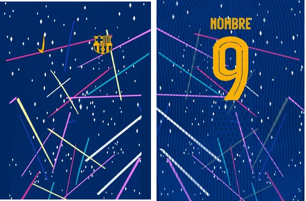 fc barcelona color arc concept
