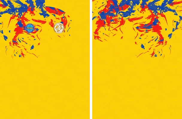 fifusa colombia futsala grunge