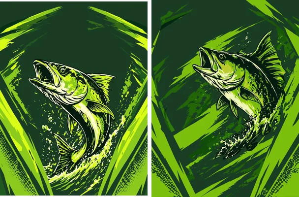 fish green concept