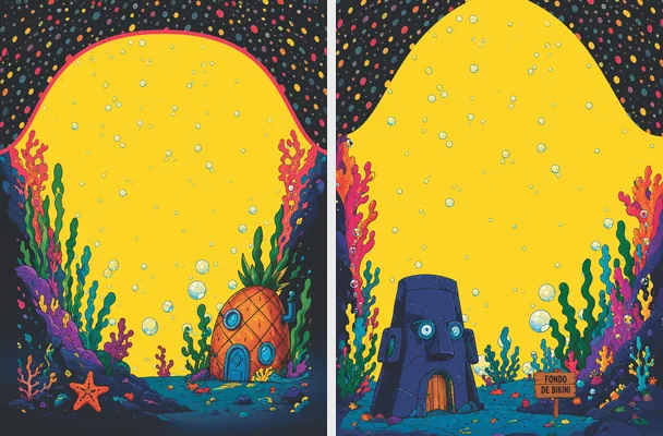 fondo de bikini bob esponja