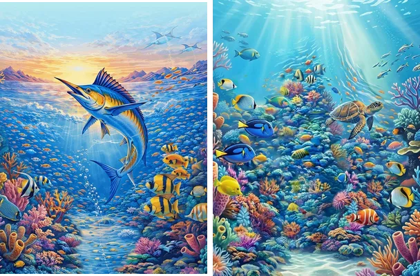 fondo marino pez espada