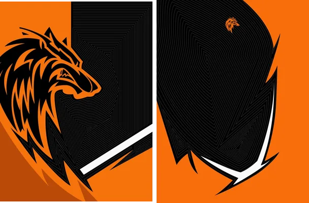 fox hipnosis orangeblack