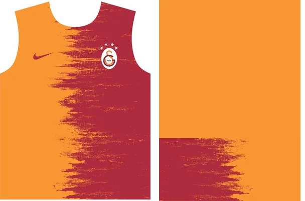 galatasaray home 2020 21 vector