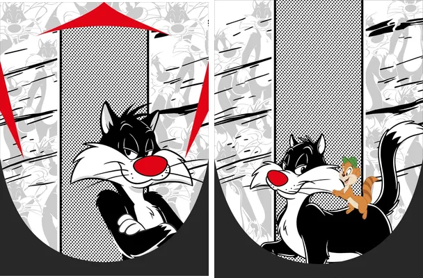 gato looney tunes interclasse
