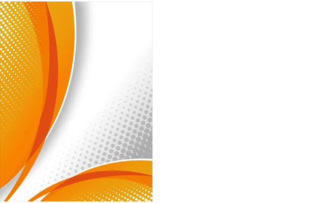 geometric design orange