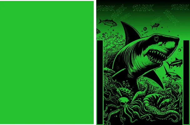 green pesca design