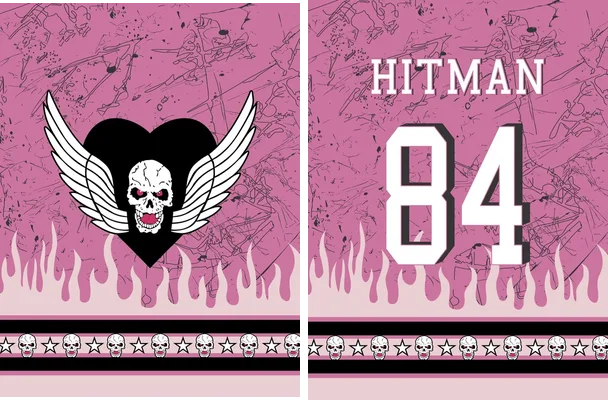 hart hitman hockey jersey