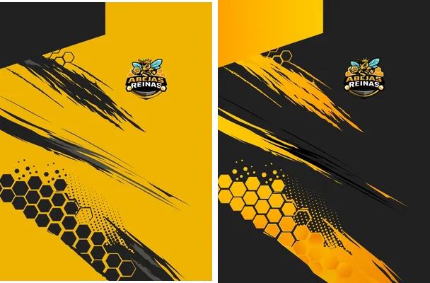 honeycomb yellowblack