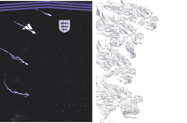 inglaterra dragon concept