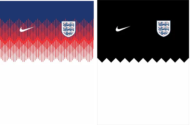 inglaterra lineas vector