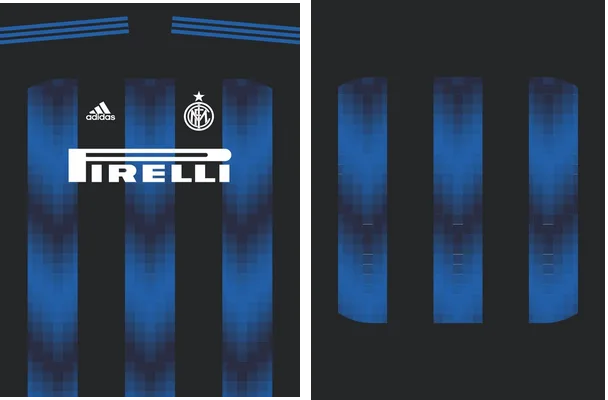 inter de milan concept degrade