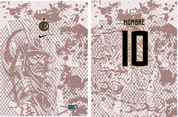 inter de milan samurai concept