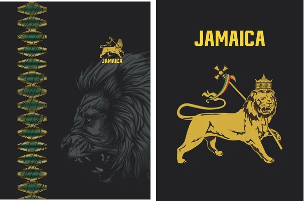 jamaica lion design