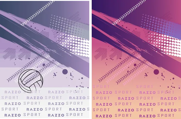 jersey abstract grunge razzo