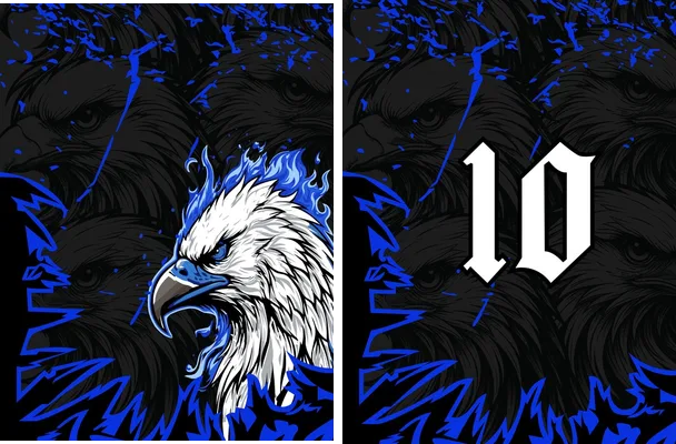 jersey aguila llamas azules