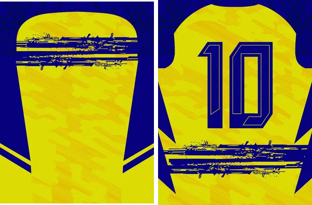 jersey amarillo azul