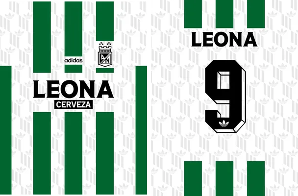 jersey atletico nacional local 1995 1996