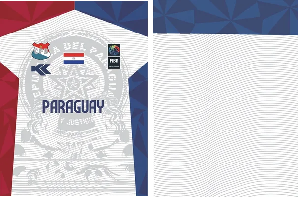 jersey basketball paraguay