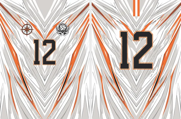 jersey basquetball blanco naranja