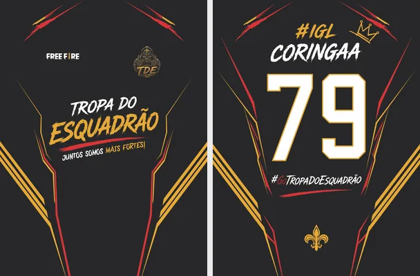 jersey black red amarillo grunge