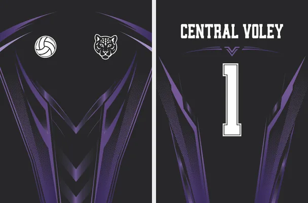 jersey blanco negro voley