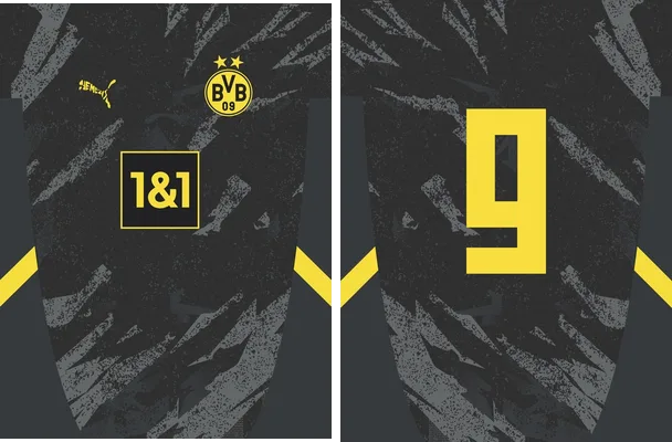 jersey borussia dortmund grunge