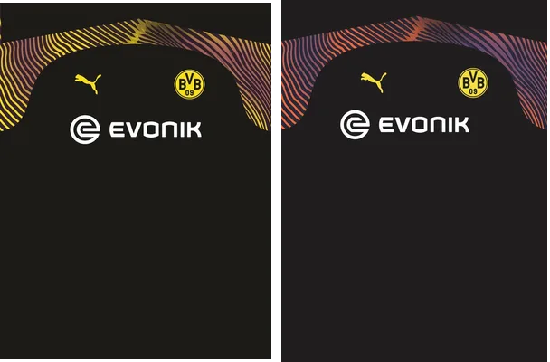 jersey borussia dortmund textura