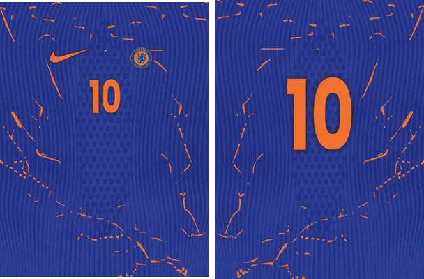 jersey chelsea fc concept azul