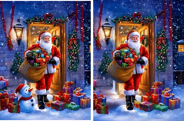 jersey christmas papa noel con regalos