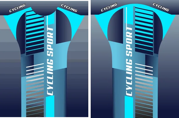 jersey ciclistas celeste black
