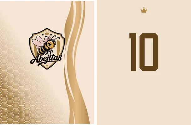 jersey concept abejitas crema negro