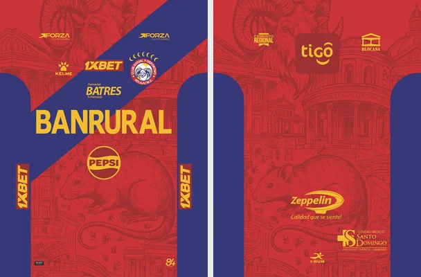jersey csd xelaju mc rojo