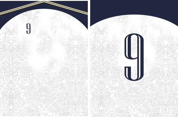 jersey deportiva white pattern